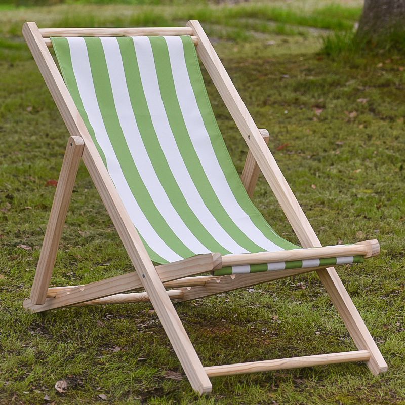 Green and White stripes [with pillow]