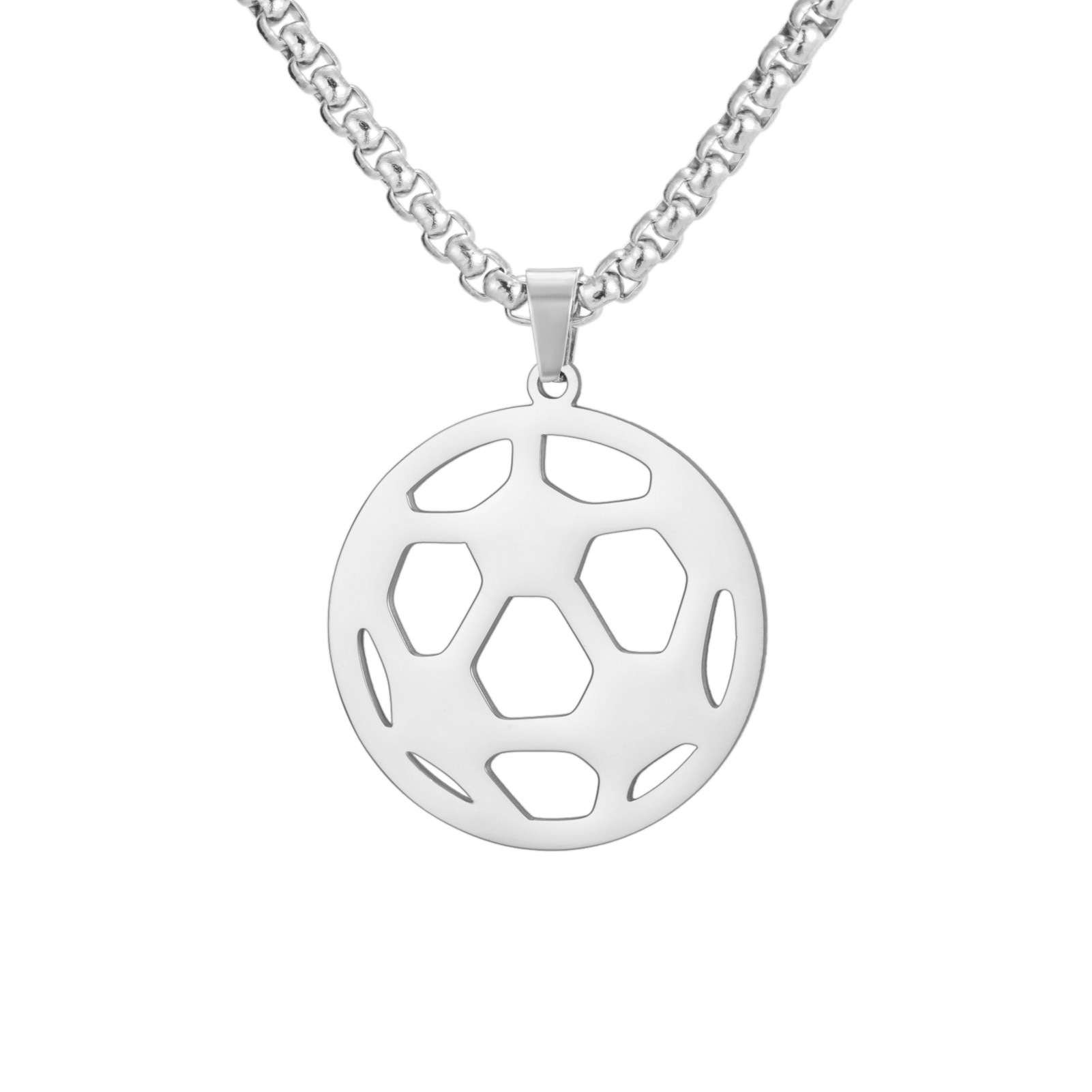 Steel soccer box chain