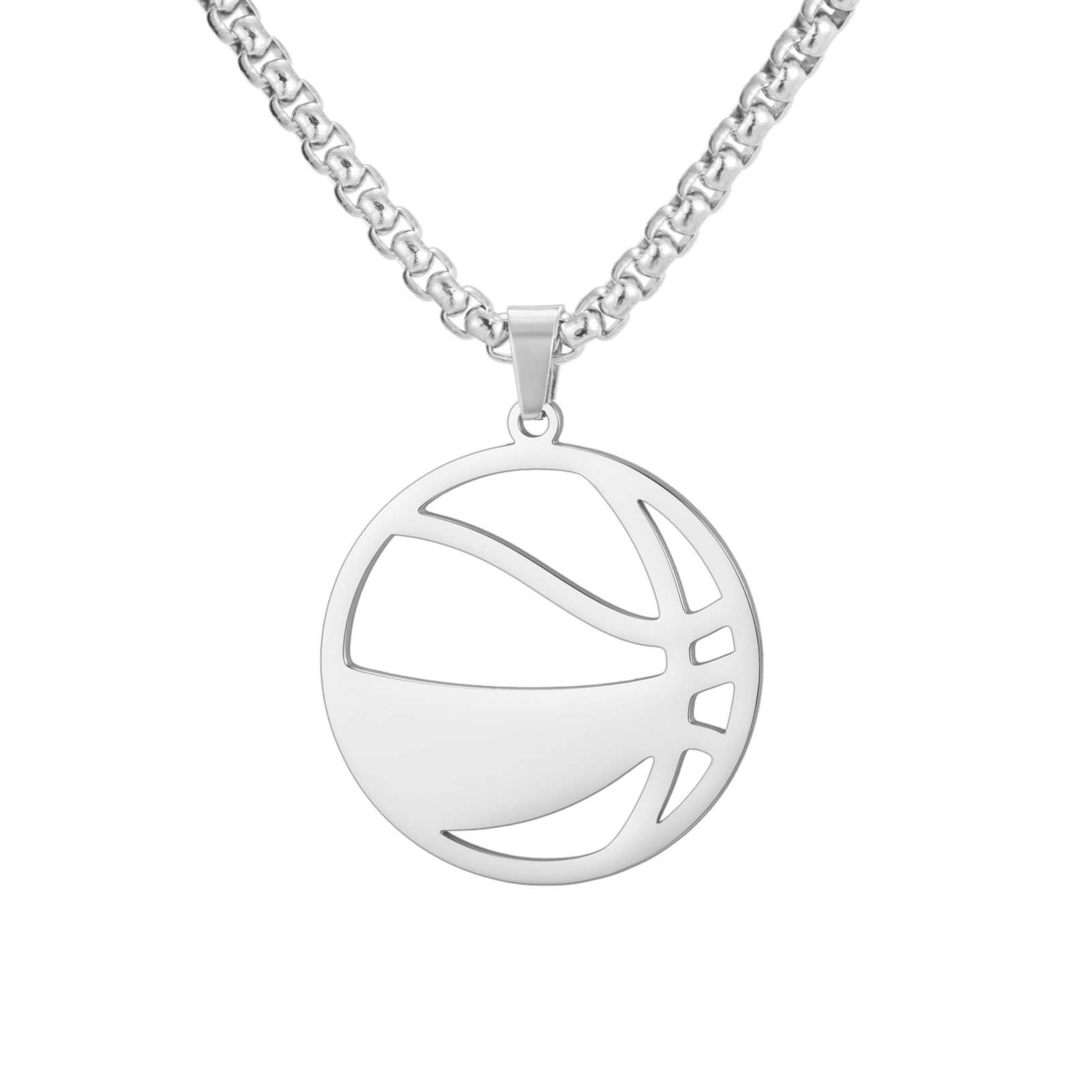 Steel basketball box chain