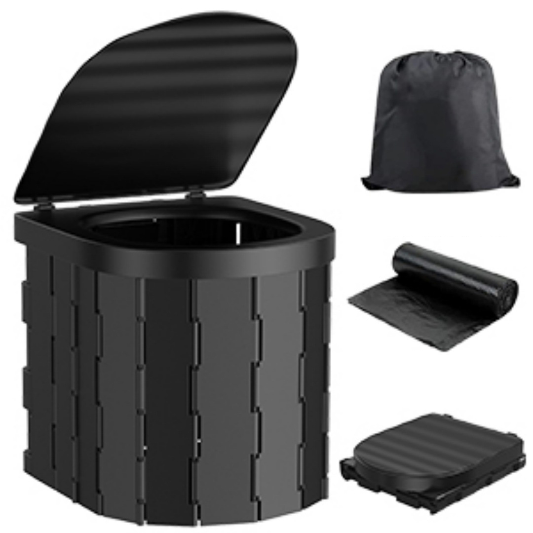 One-piece black with lid  20 cleaning bag   storage bag