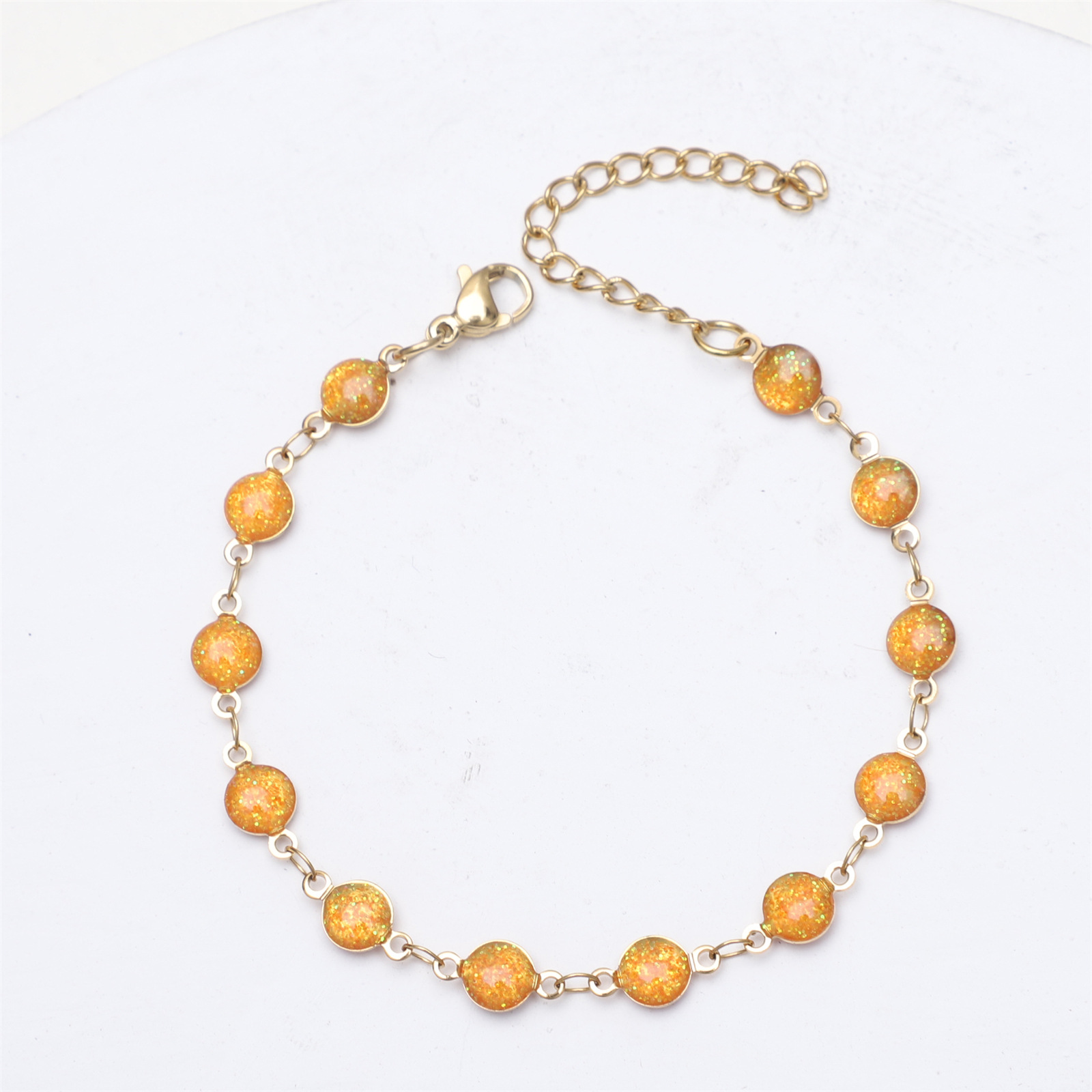 orange Bracelet:17-5cm