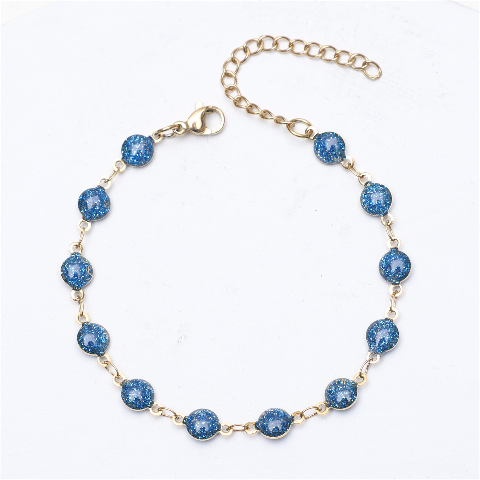 blue Bracelet:17-5cm