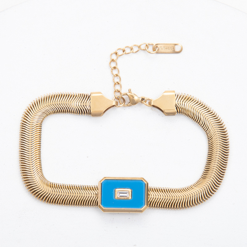 dark blue Bracelet:18-3CM- Tail tag