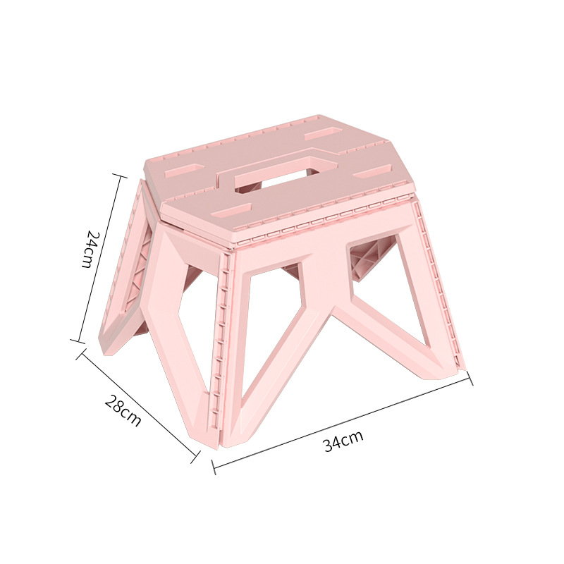 Folding stool pink 603 outside discount