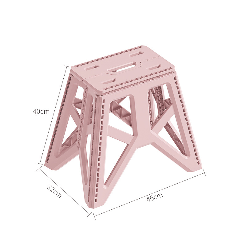 Folding stool Pink 7820 discount