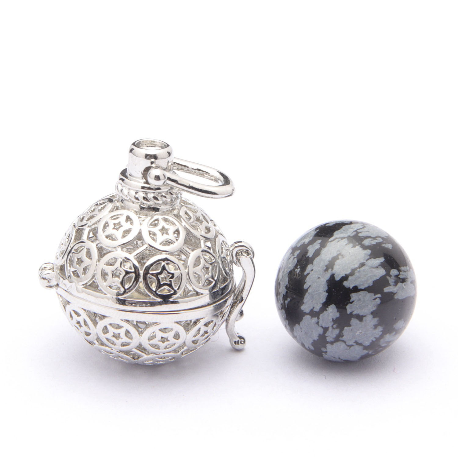 11 snowflake obsidian