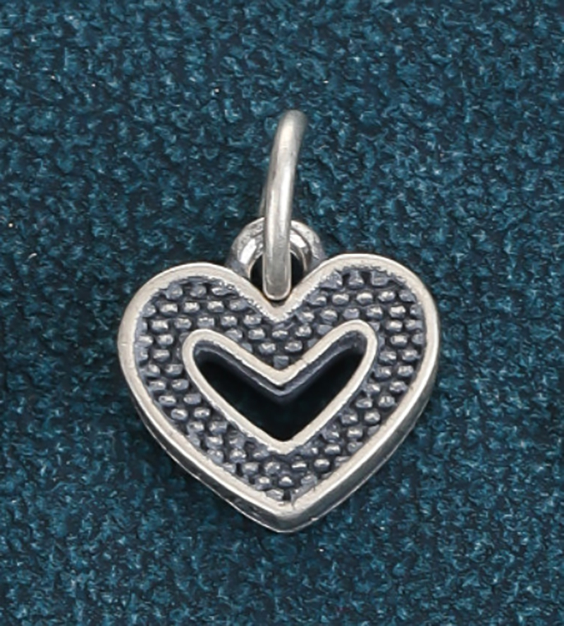 #2 Heart - Black -9.2x9.2mm