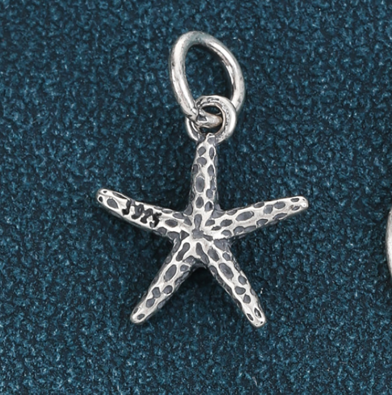 #1 Starfish - Black -11.8x13.2mm