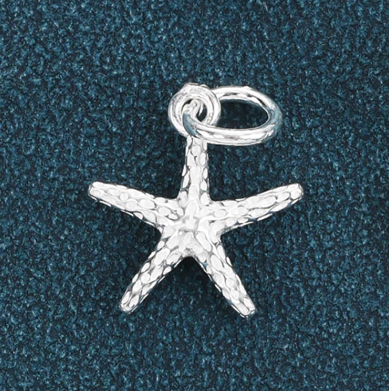 2:#1 Starfish - White -11.8x13.2mm