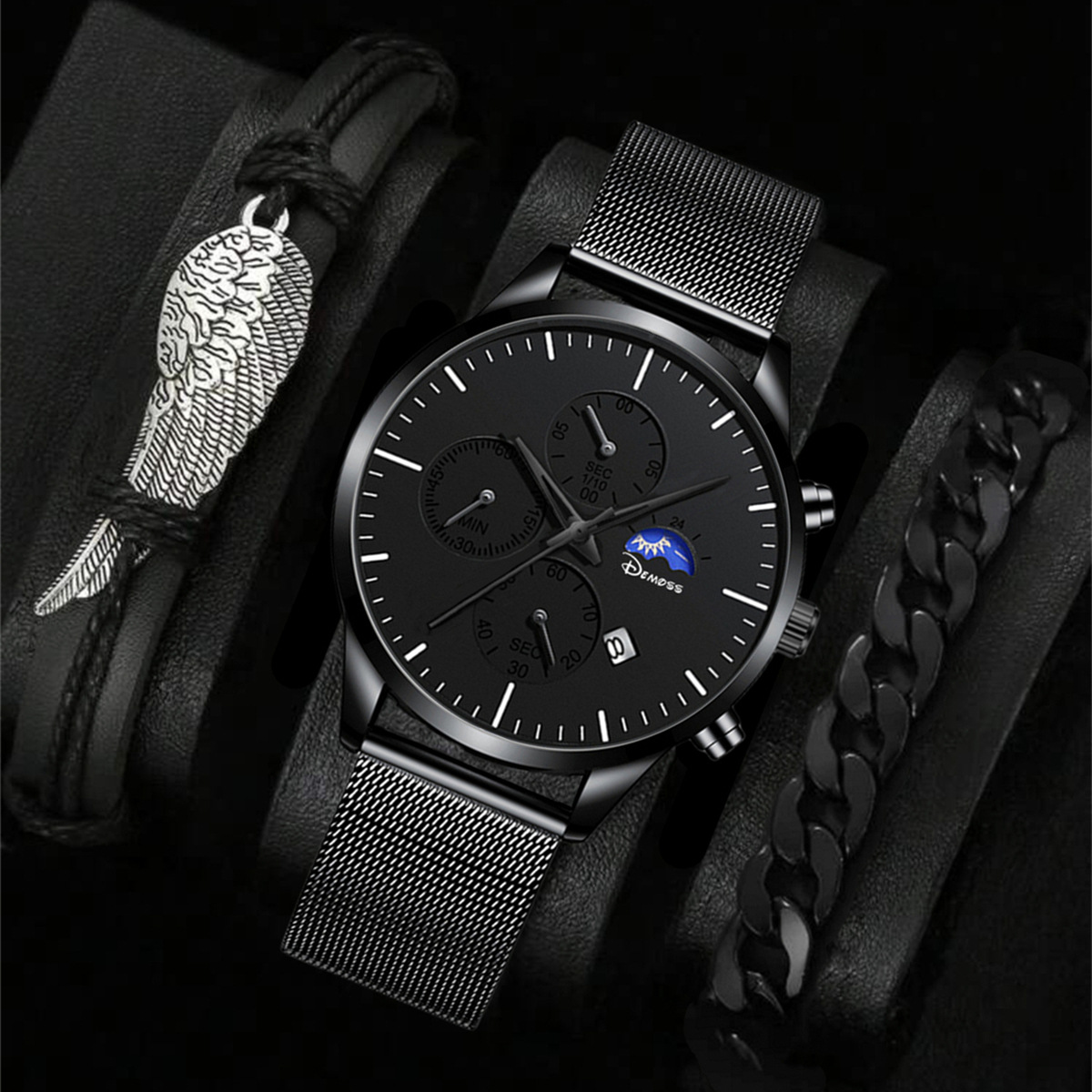 6 watch and bracelet