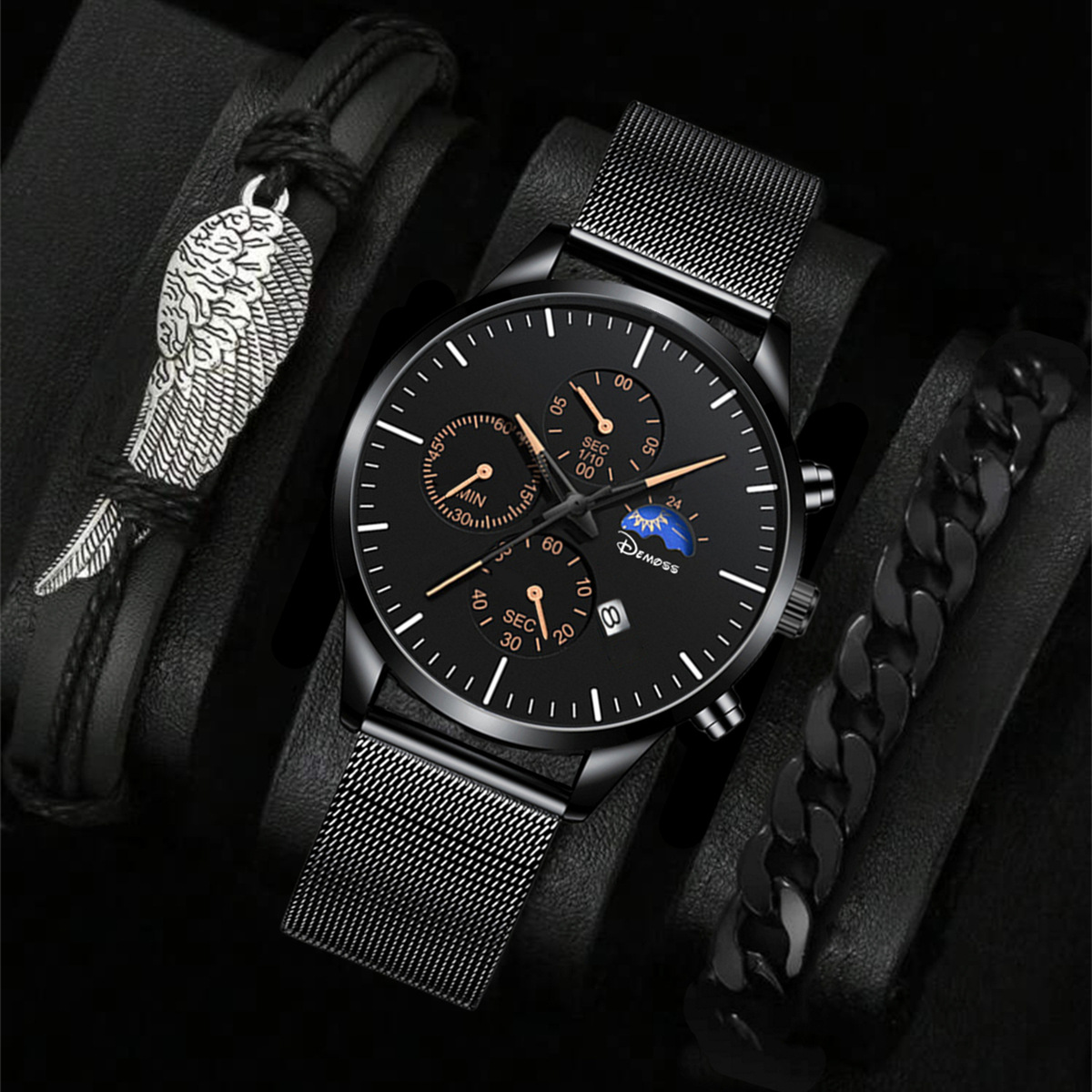 7:7 watch and bracelet