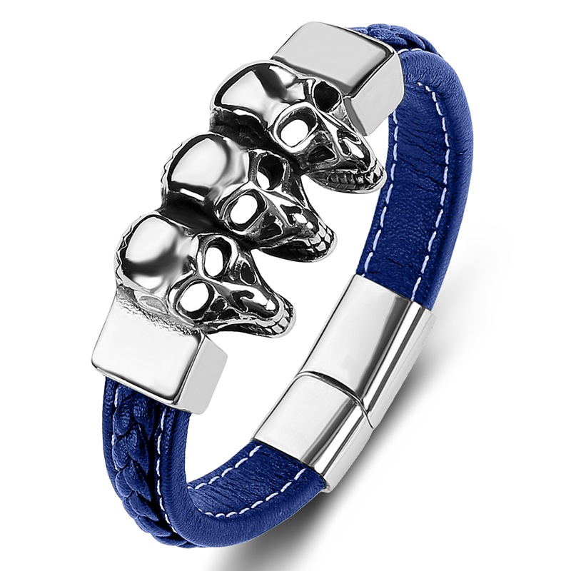 Blue leather [steel] Inner ring 165mm