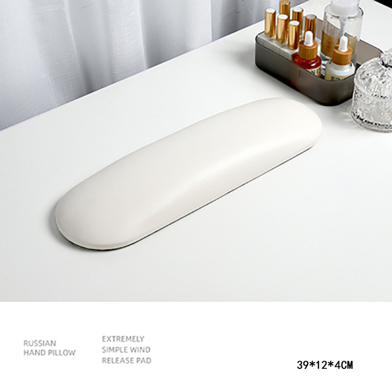 Flat bottom pillow - white