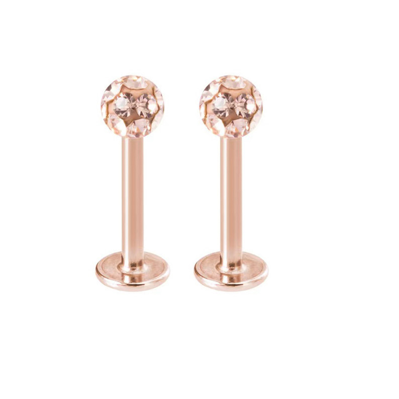 rose gold color 1.2*8*3mm