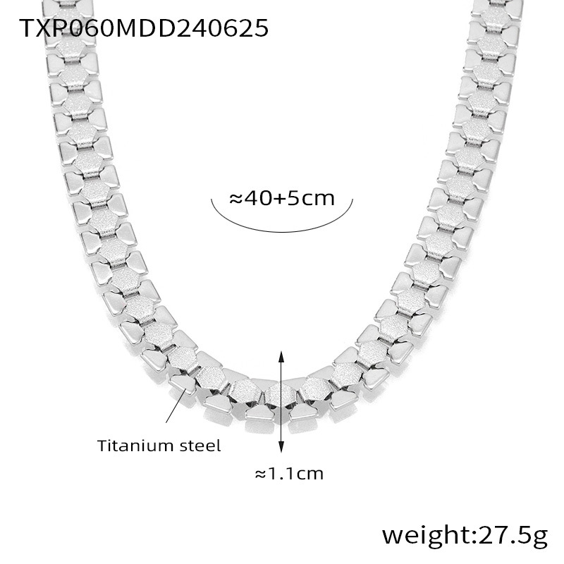 TXP060- Steel necklace