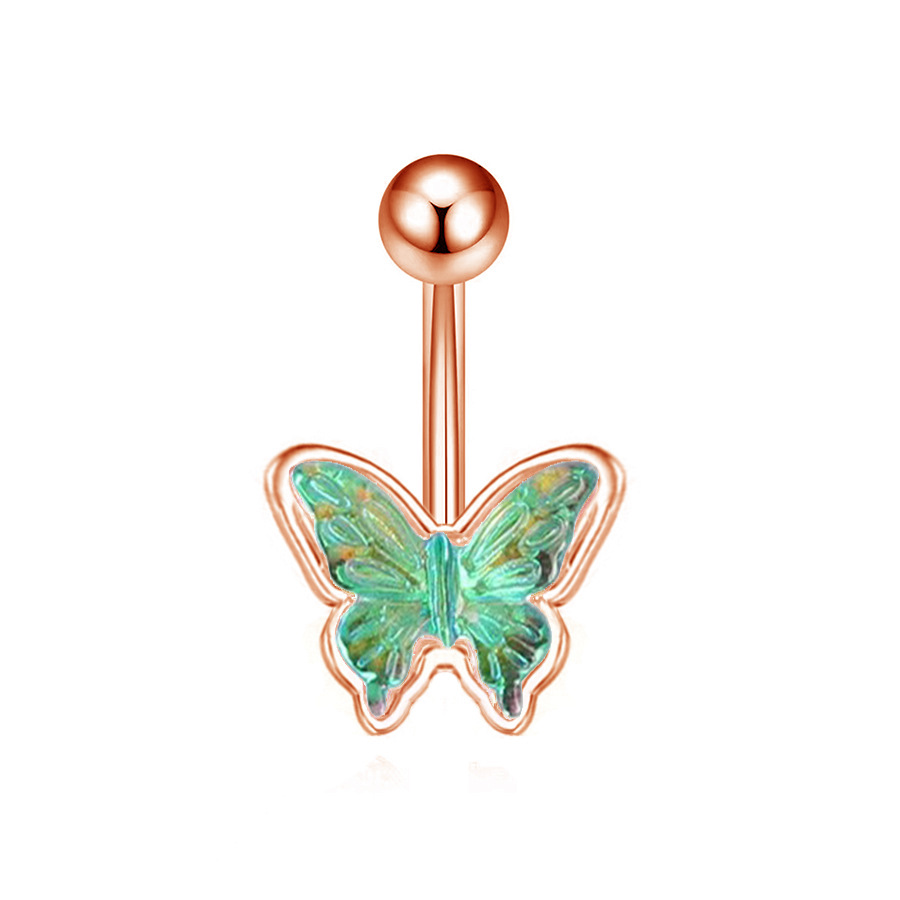 15:rose gold green