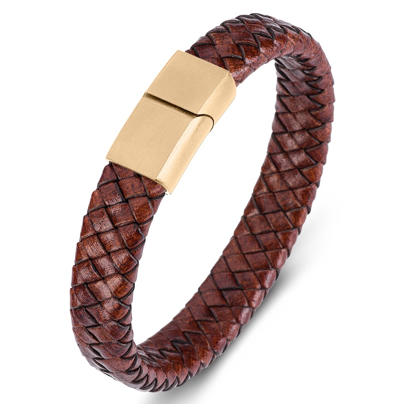 Vintage leather [Gold] Inner ring 165mm [Straighte