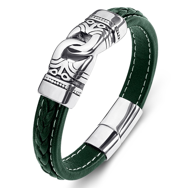 5:Green leather [steel]