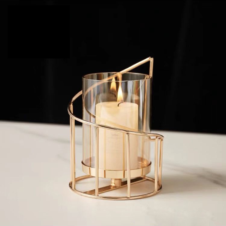 Gold Small with candle