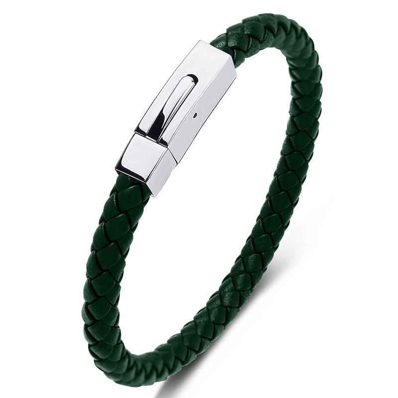 5:Green leather [steel]