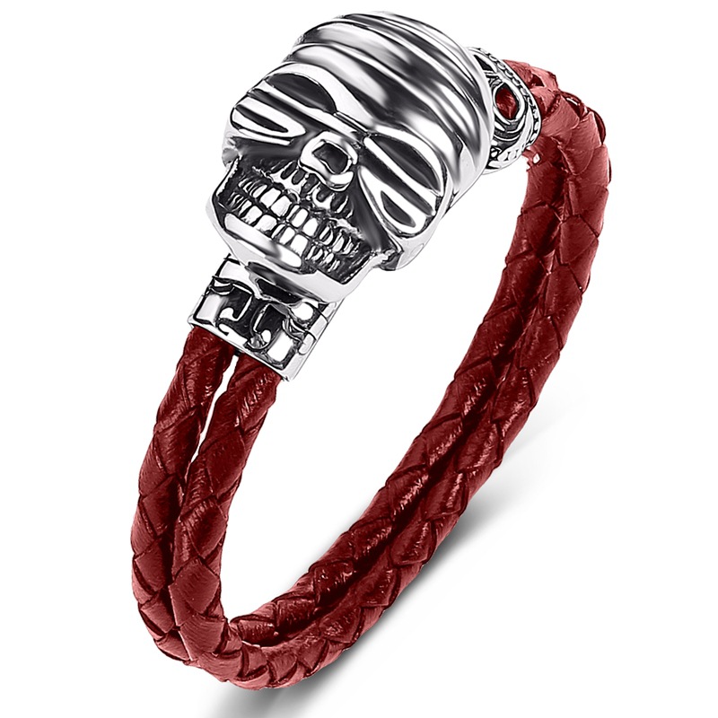 Red leather [steel color] inner ring 200mm