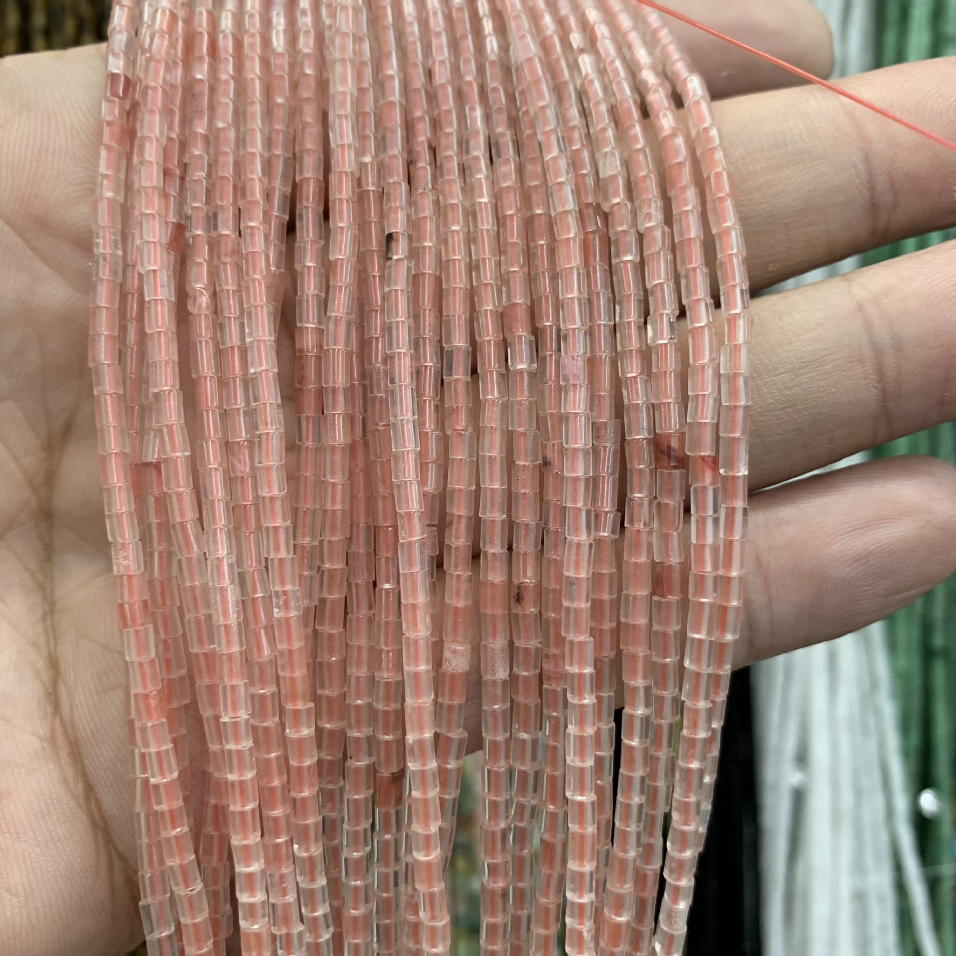 Red watermelon crystal