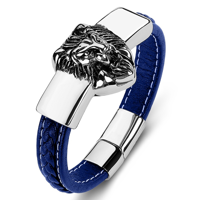 Blue leather [steel] Inner ring 165mm