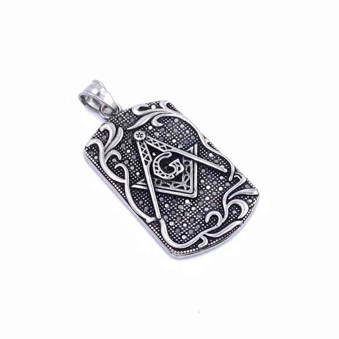 steel pendant ( without chain )