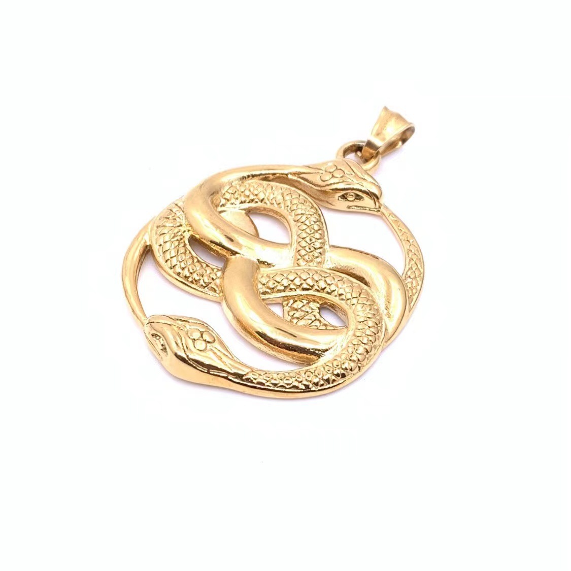 Gold single pendant ( without chain )