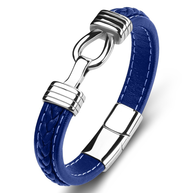 Blue leather [steel] Inner ring 165mm