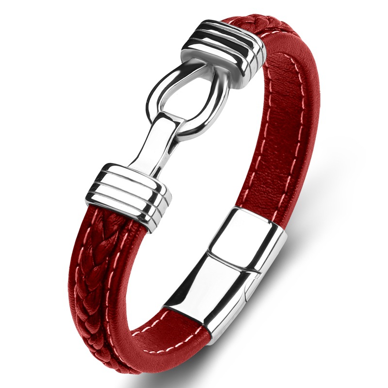 3:Red leather [steel]