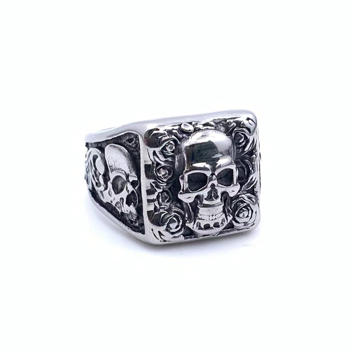 Rose Skull US Size #8