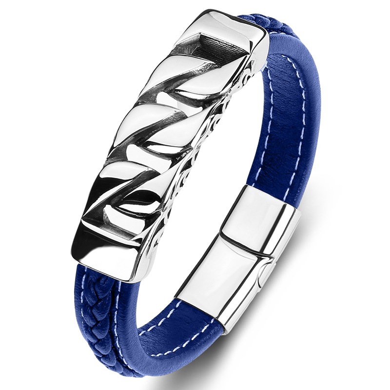 Blue leather [steel] Inner ring 165mm