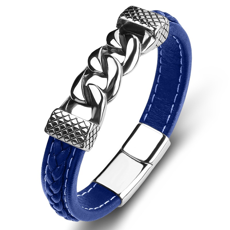 Blue leather [steel] Inner ring 165mm