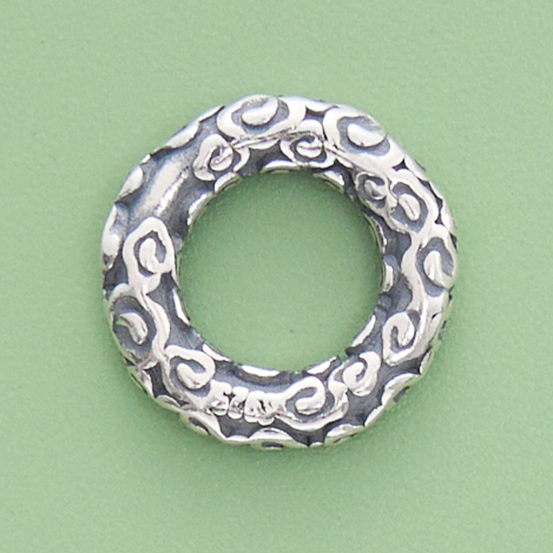 Xiangyun (Thai silver - Black) -12x12mm