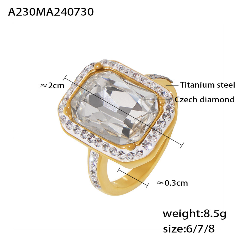 Transparent drill US Size #6