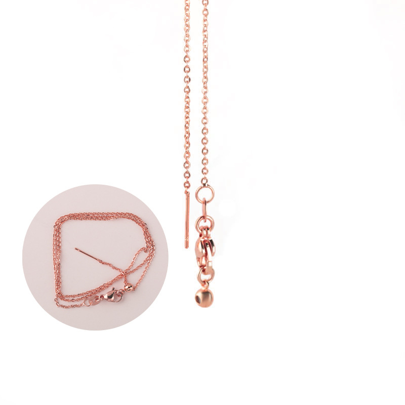 Rose Gold O-Pin chain (45CM)