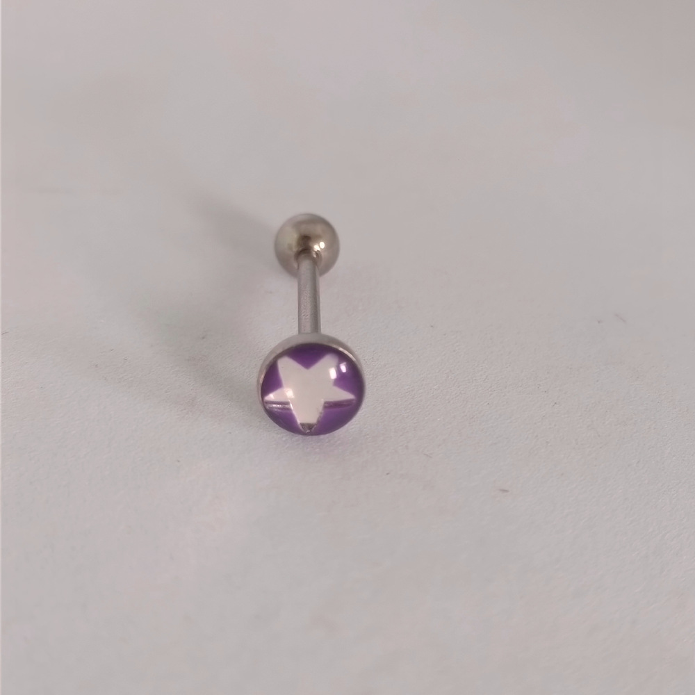 white and purple 1.6*12mm