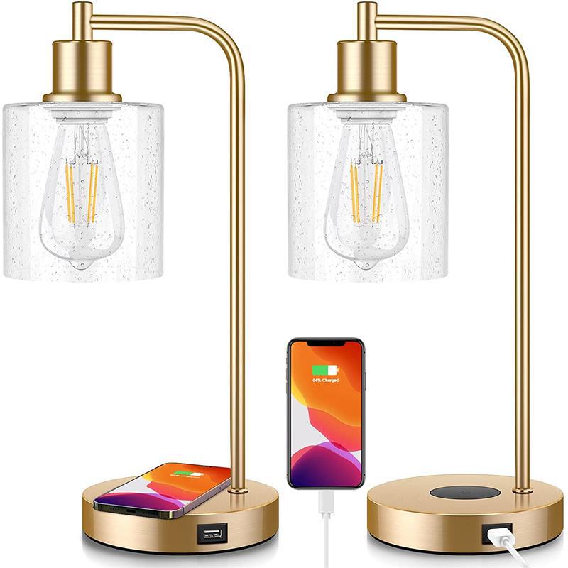 Gold   touch switch   wireless charging