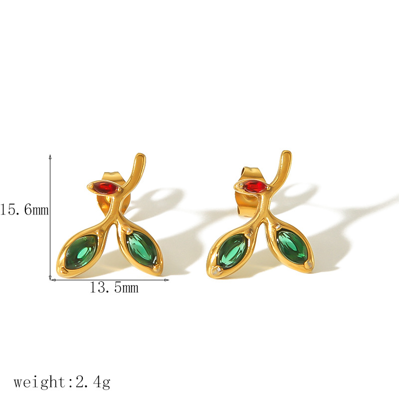 1:TE6736 stud earrings