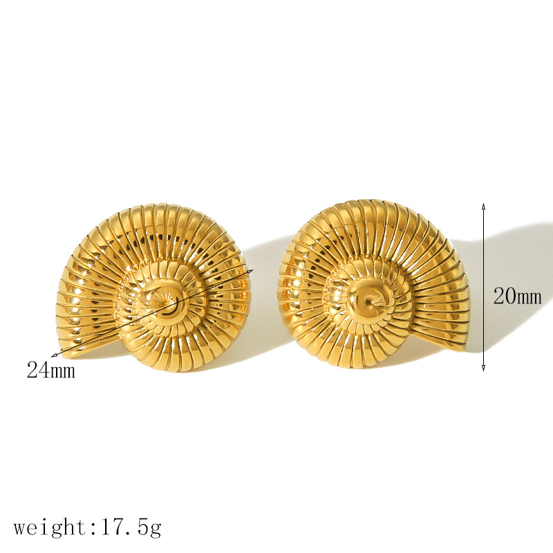 TE6886 stud earrings