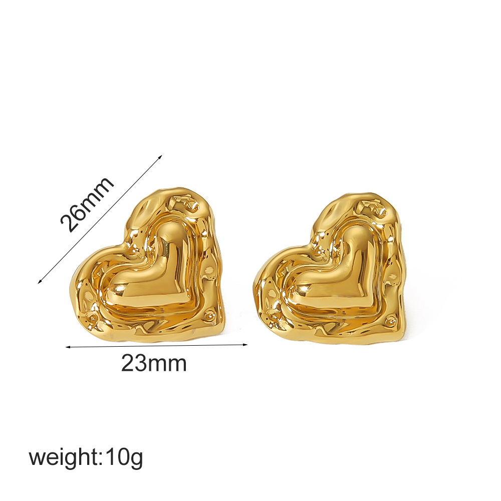 TE6926-G stud earrings