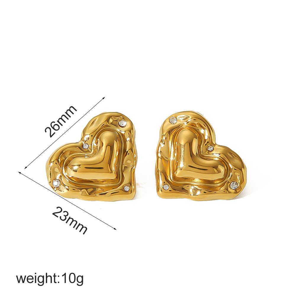 TE6939-G stud earrings