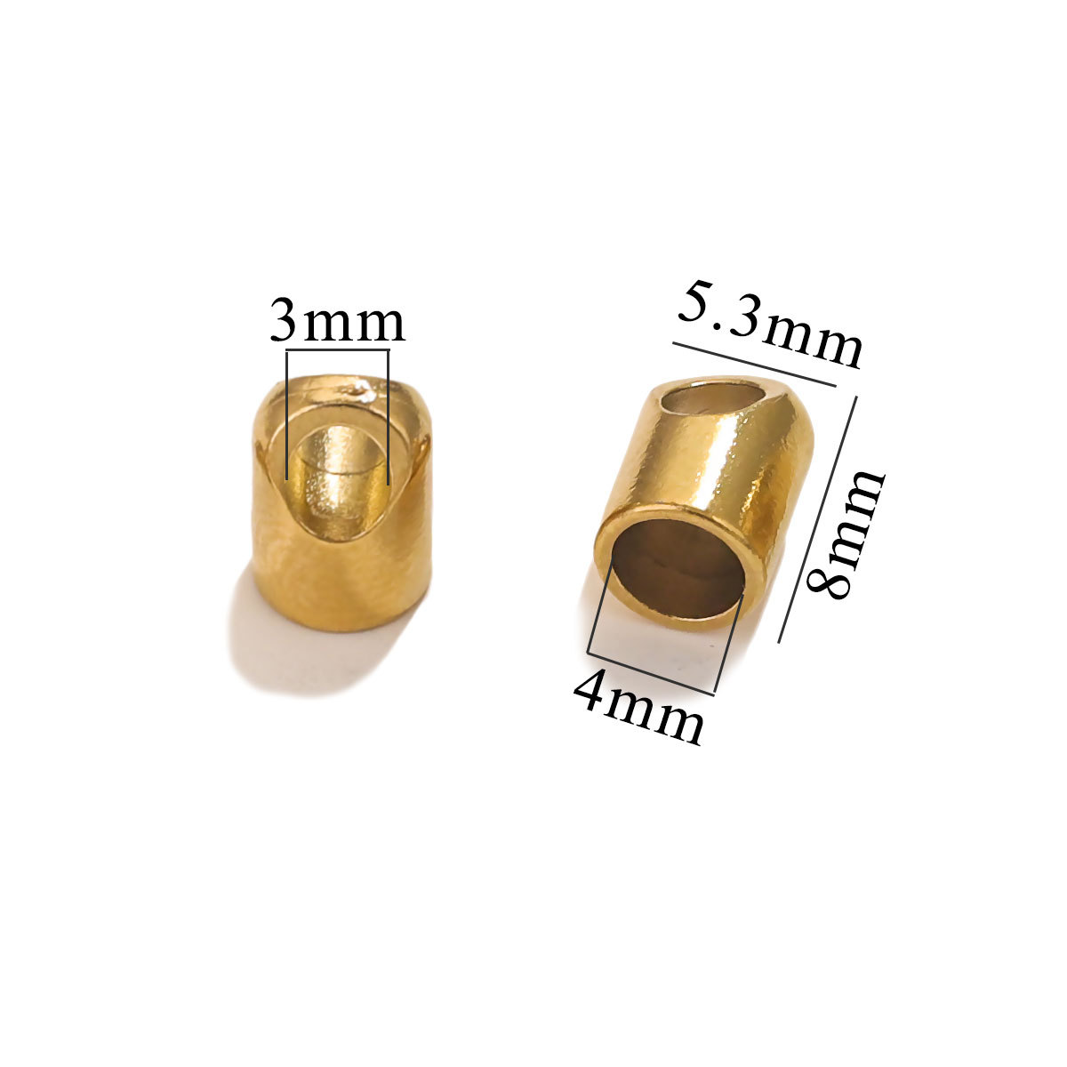 5:Gold - Hole 4mm