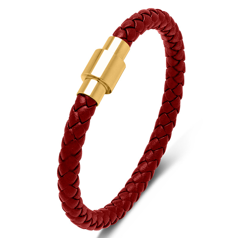 Red leather 【 Gold 】 Inner ring 165mm