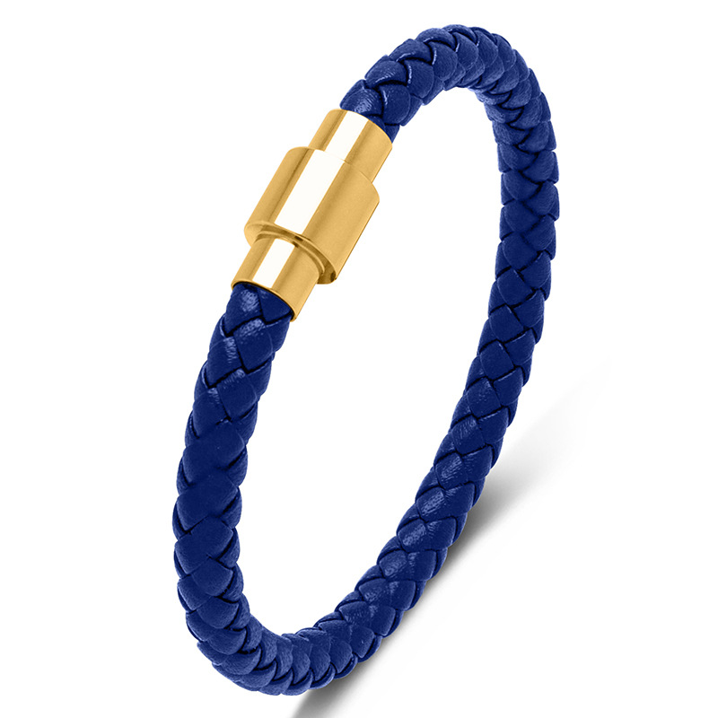 Blue leather [gold] Inner ring 165mm