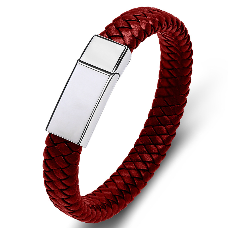 3:Red leather [steel]