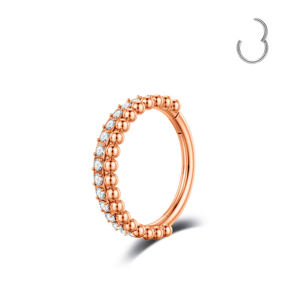 rose gold color 1.2x6mm