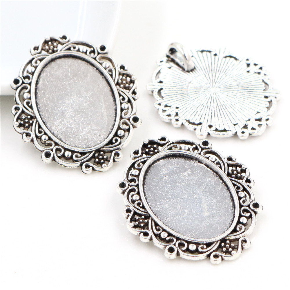 1 antique silver color