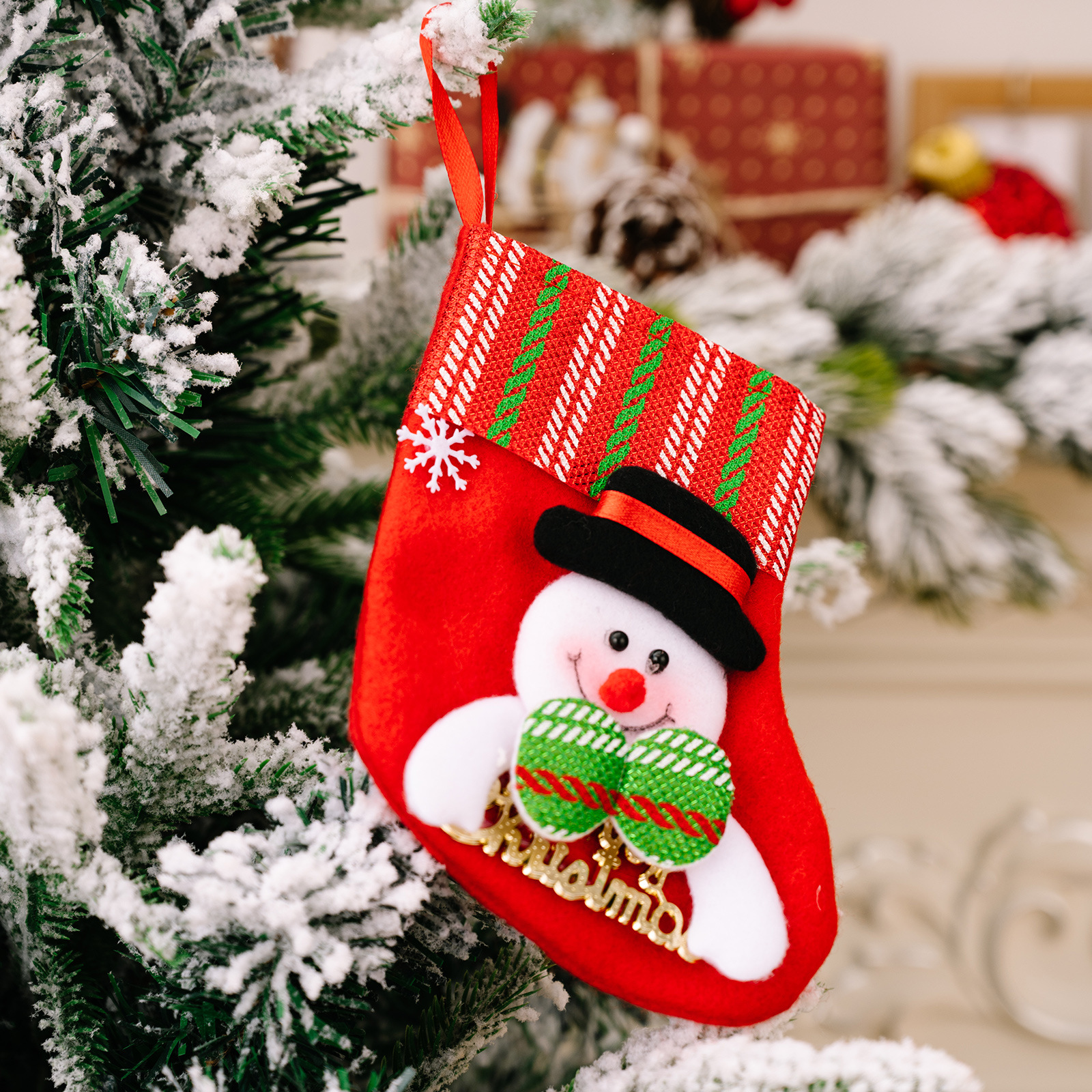 Christmas Stocking Snowman